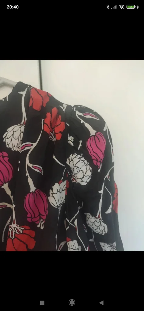 Vestido floral com ombros descobertos Sfera Collection M – photo 5